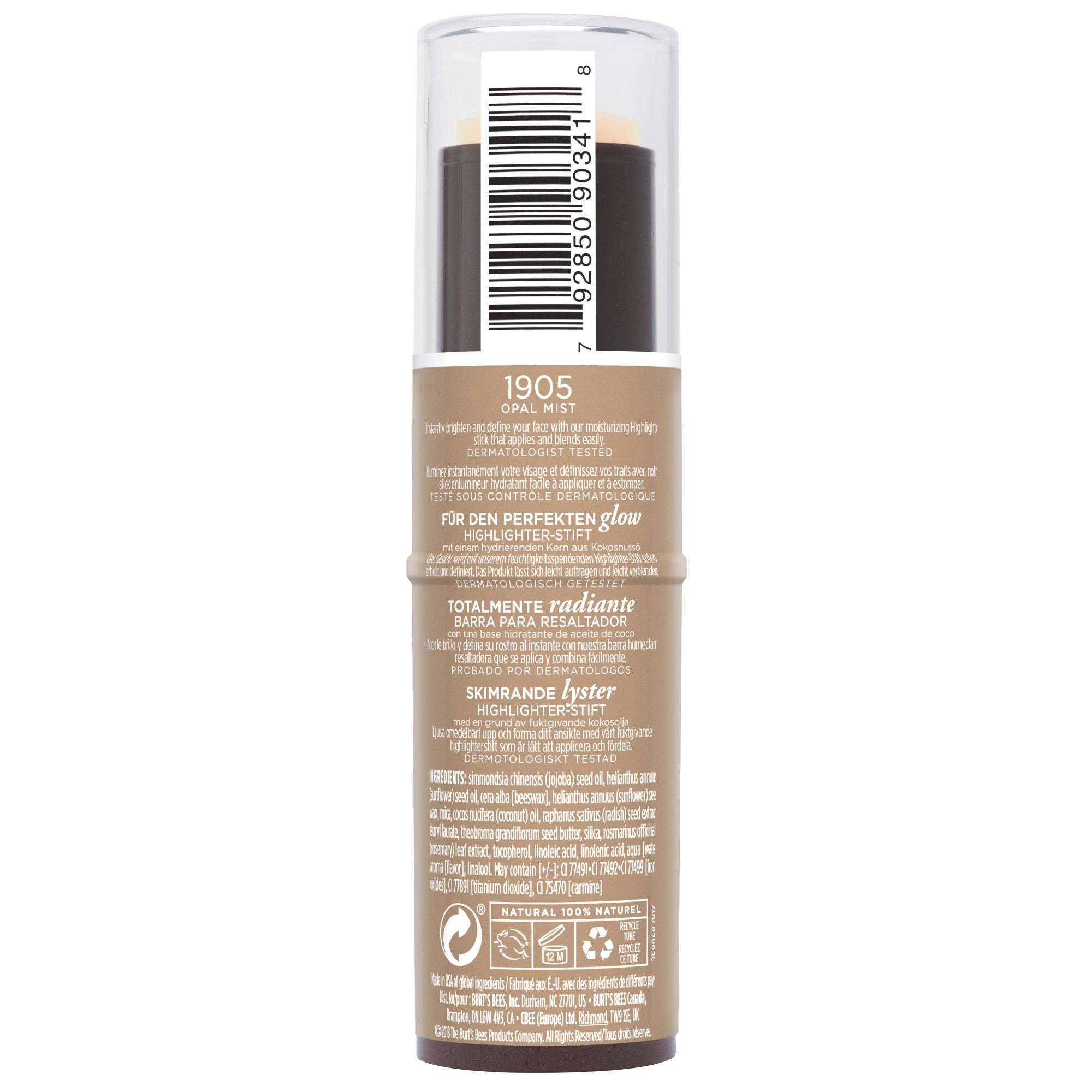 100% Natural All Aglow Highlighter Stick