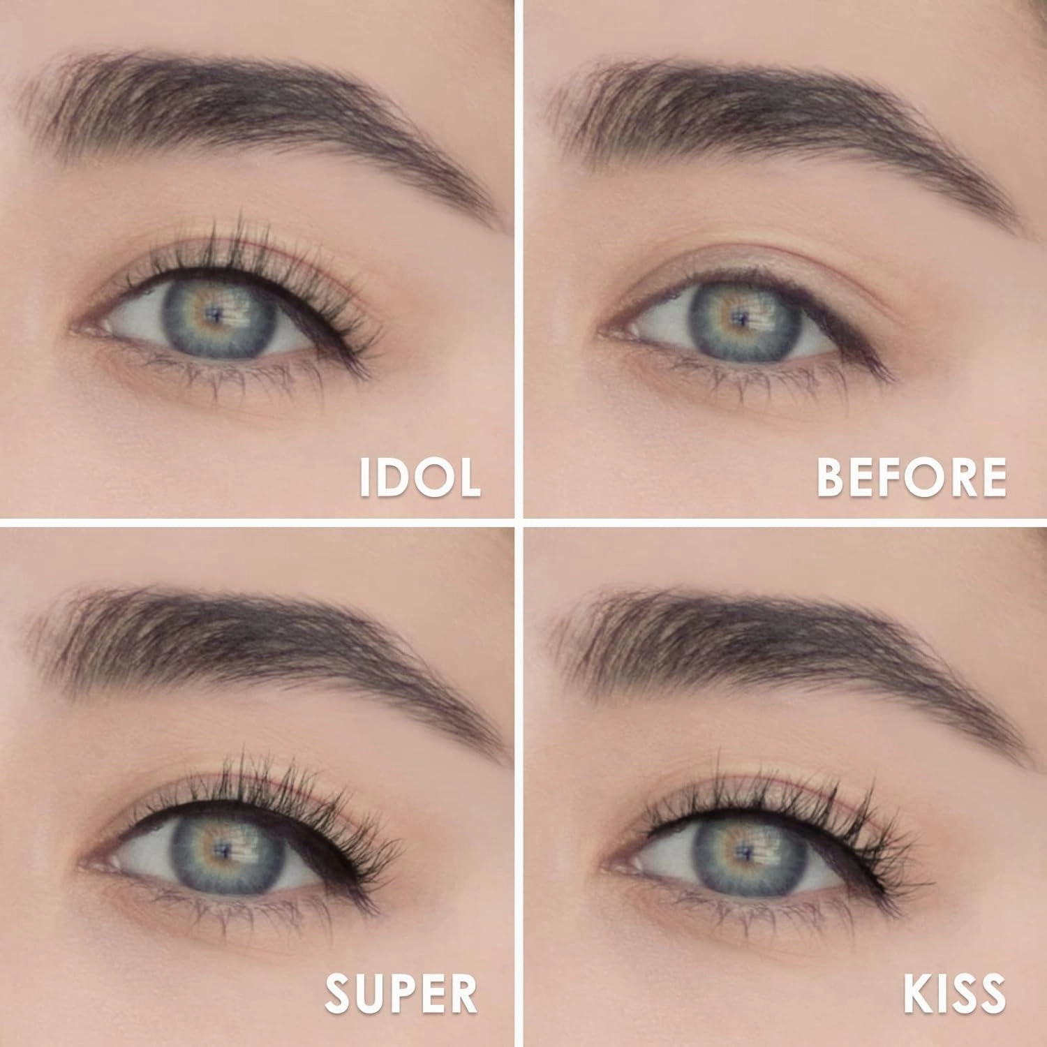 15mm Natural Lashes, 3D Real Mink Eyelashes, 3 Pairs Short Wispy False Lashes, Handmade Natural Look Lashes, Soft Reusable Non-Irritating Fake Eye Lashes, Cruelty Free (Super Natural)