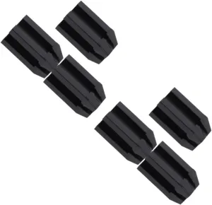 2sets 3pcs Eyebrow Pencil Sharpener Black Precision Makeup Tools for Shaped Brow Pencils Durable Reliable Essential for Makeup Supplies No Chipping Breakage 3pcs*2