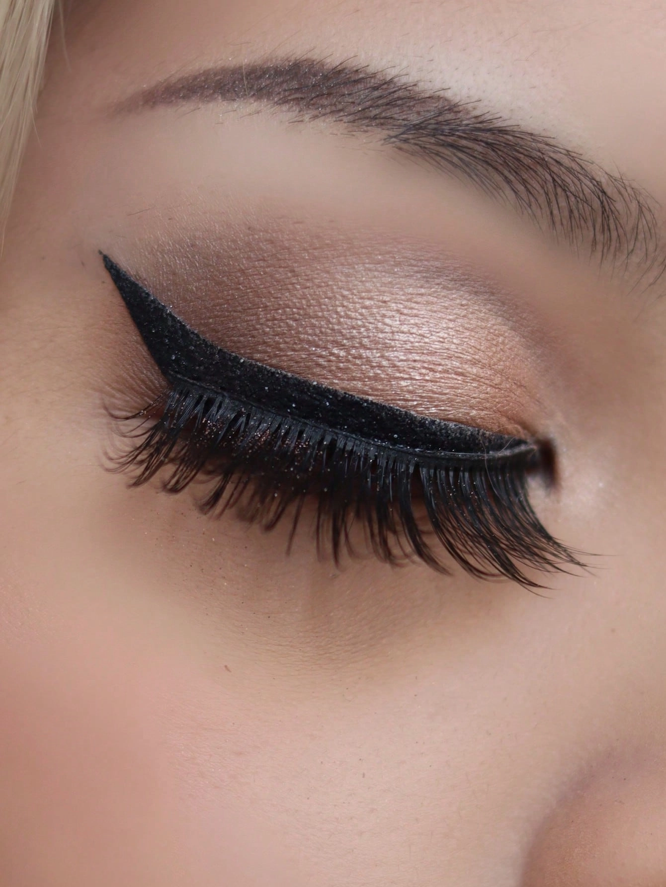 2sheets Eyeliner Print Tattoo Sticker