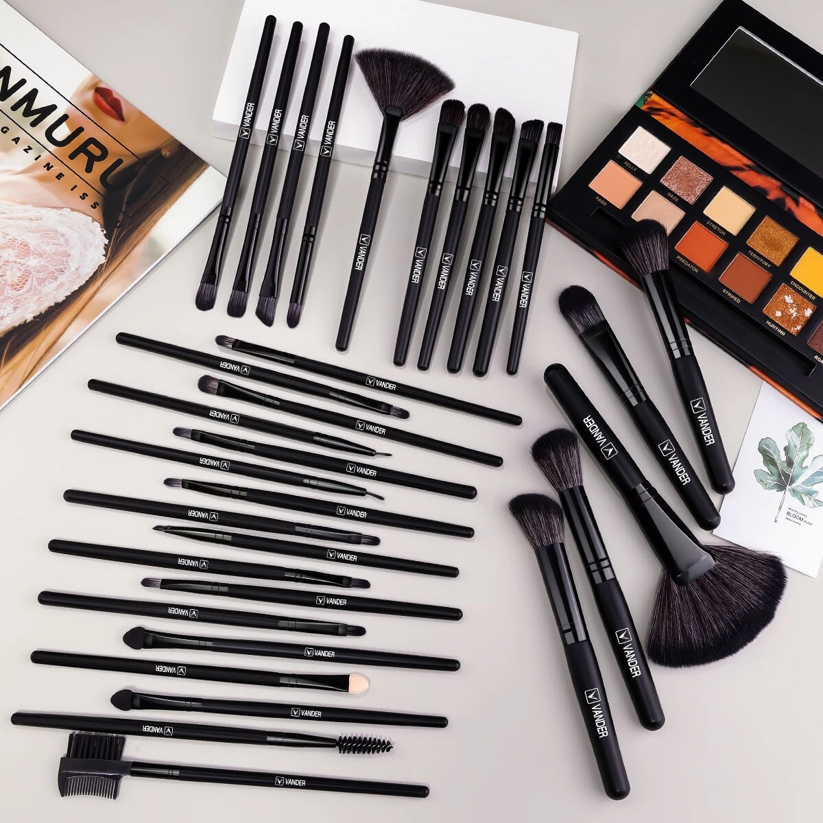 32pcs Professionnal Drag Queen Makeup Brushes