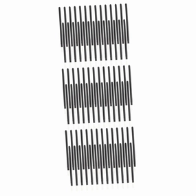 3sets Double-ended Lip Brush for Lipstick Liner Disposable Makeup Brush Fine Nylon Bristles Plastic Handle Exfoliating Liner Applicator 50pcs*3