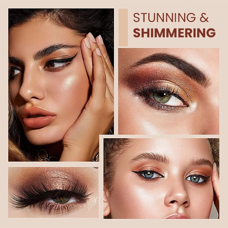 🔥Time limit Sale 50% OFF🔥16 Colors Highlight Eyeshadow Pen Waterproof Glitter Eyeshadow Eyeliner Pen