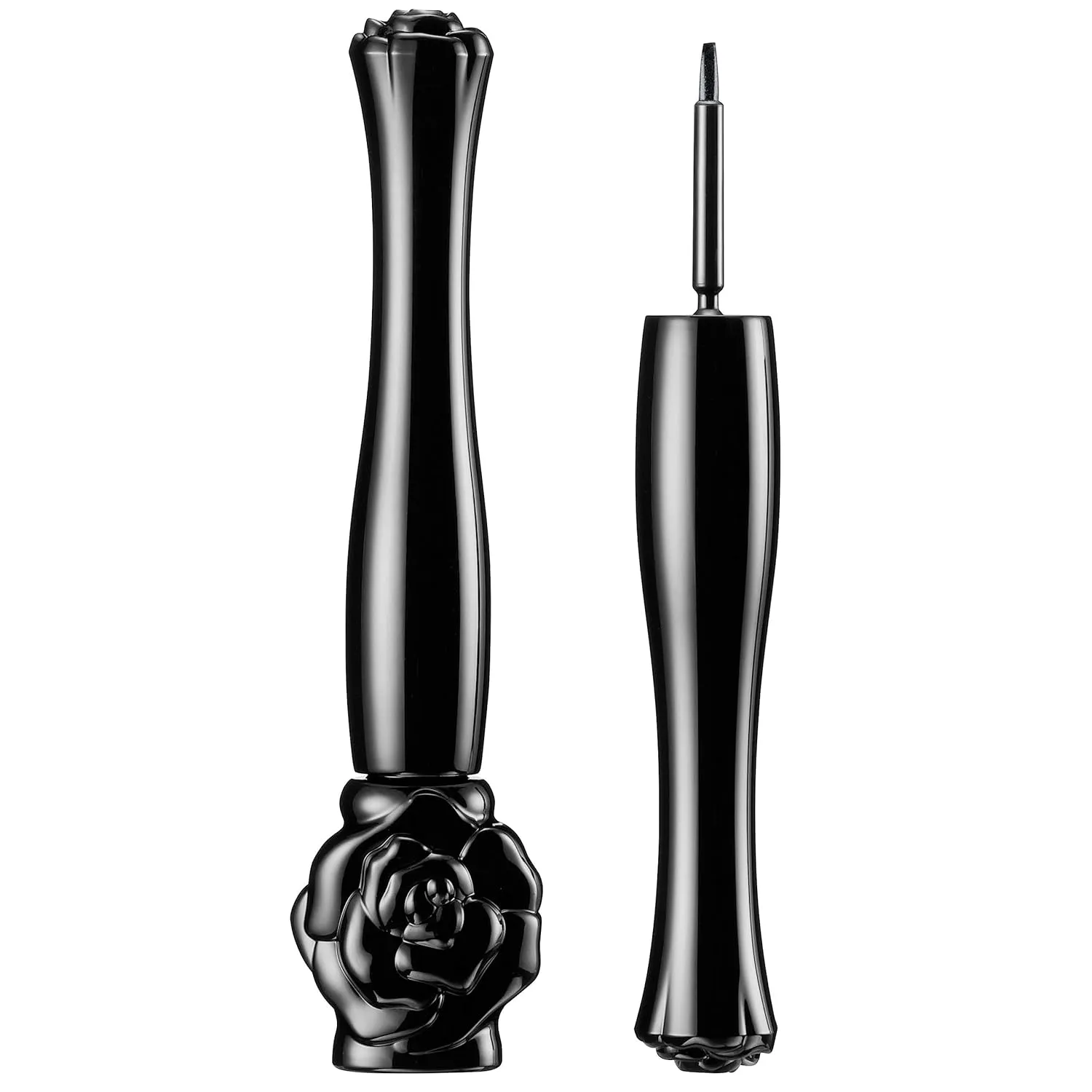 ANNA SUI Perfect Eyeliner - Solid Black - Glossy Shine - Creates Impact Eyes - Smudge-Proof - Long-Lasting - Easily Removed - 0.13 fl oz