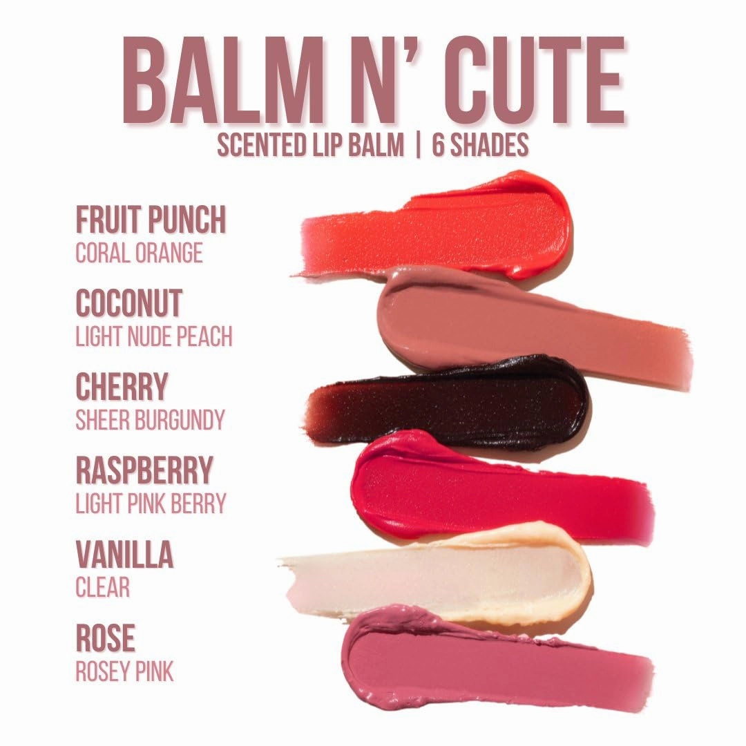 Beauty Creations BALM N' CUTE Tinted Lip Balm Set 6ct