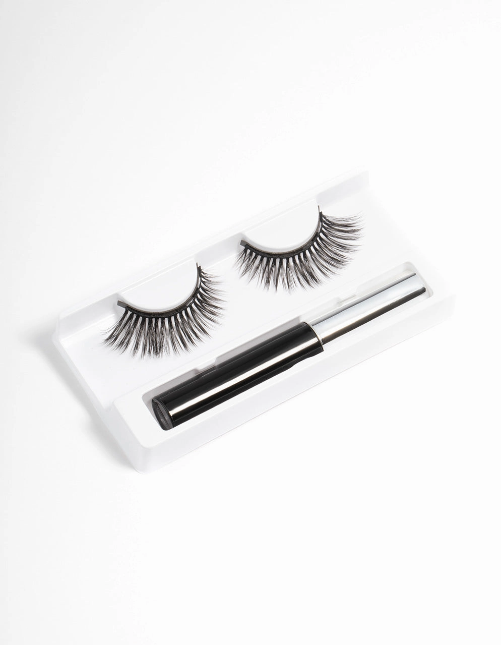 Black Curve Cat Eye Magnetic Fake Eyelashes