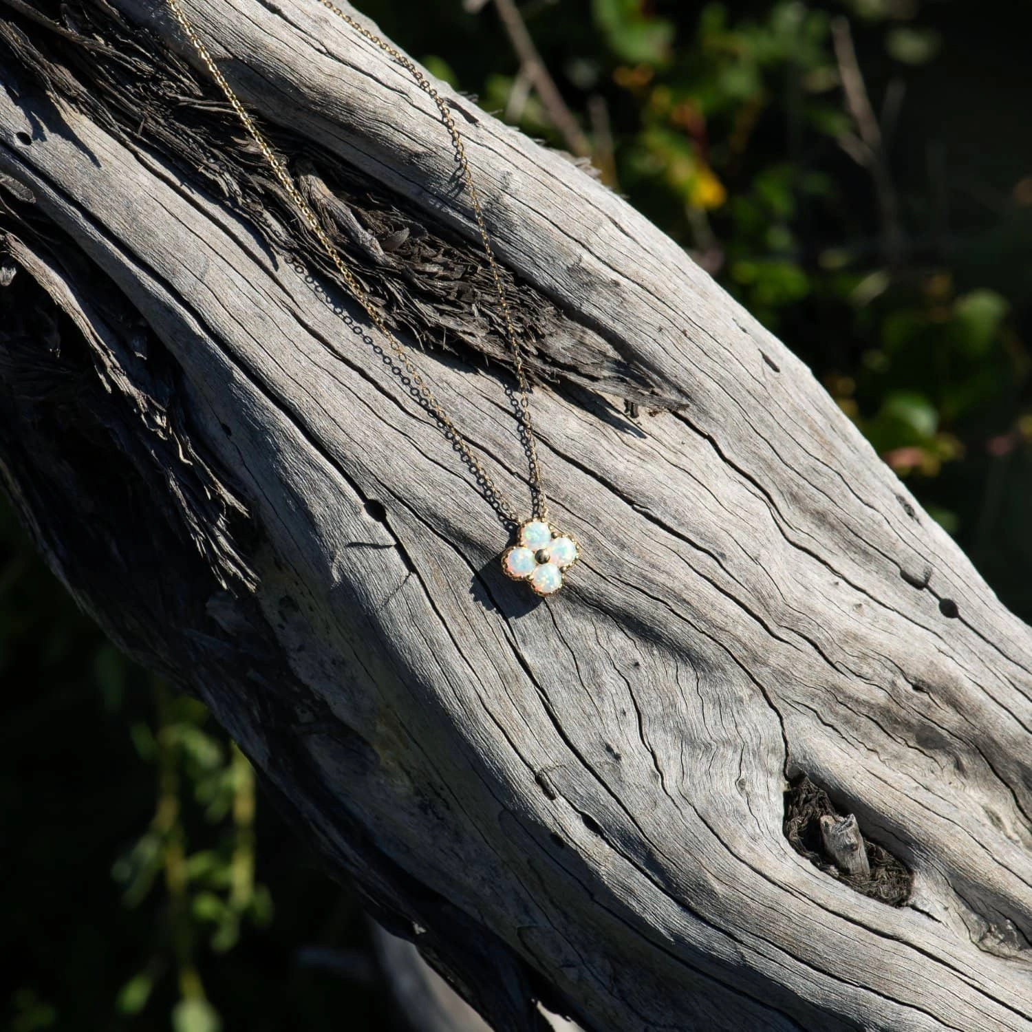 Chloe - 18K Opal Necklace