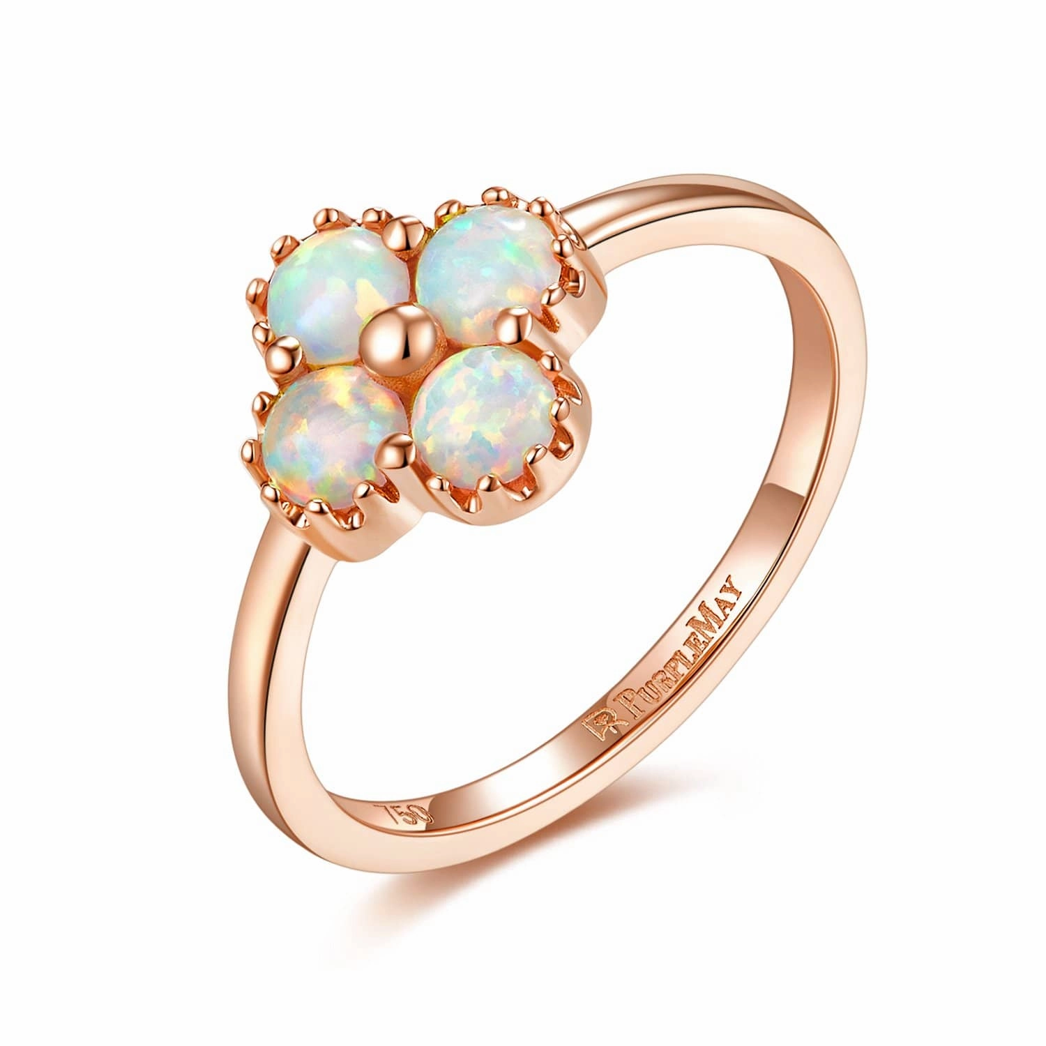Chloe - 18K Opal Ring