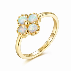 Chloe - 18K Opal Ring