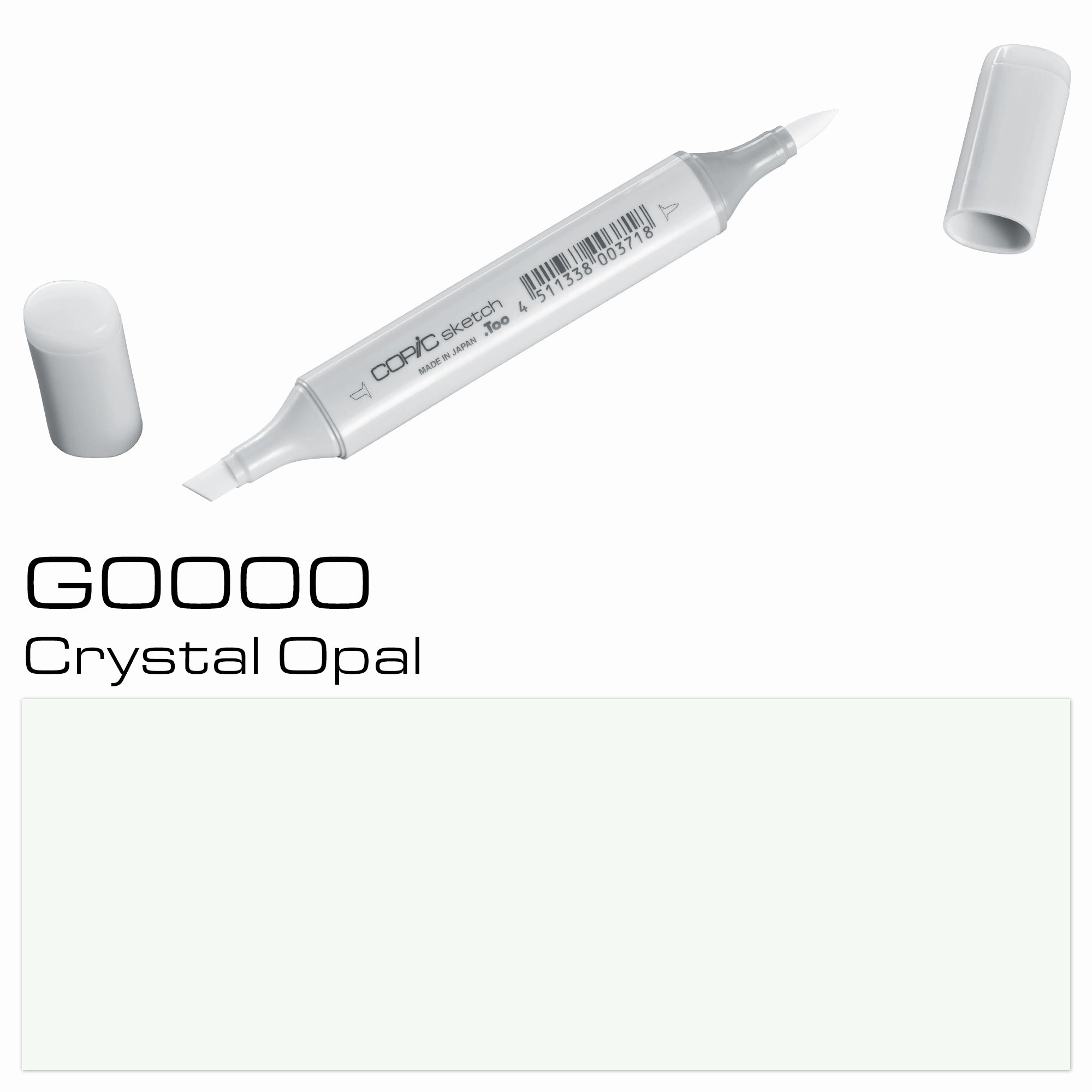 COPIC Sketch Coloured Marker Pen - (G-0000) Crystal Opal, For Art & Crafts, Colouring, Graphics, Highlighter, Design, Anime, Professional & Beginners, Art Supplies & Colouring Books