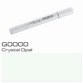 COPIC Sketch Coloured Marker Pen - (G-0000) Crystal Opal, For Art & Crafts, Colouring, Graphics, Highlighter, Design, Anime, Professional & Beginners, Art Supplies & Colouring Books