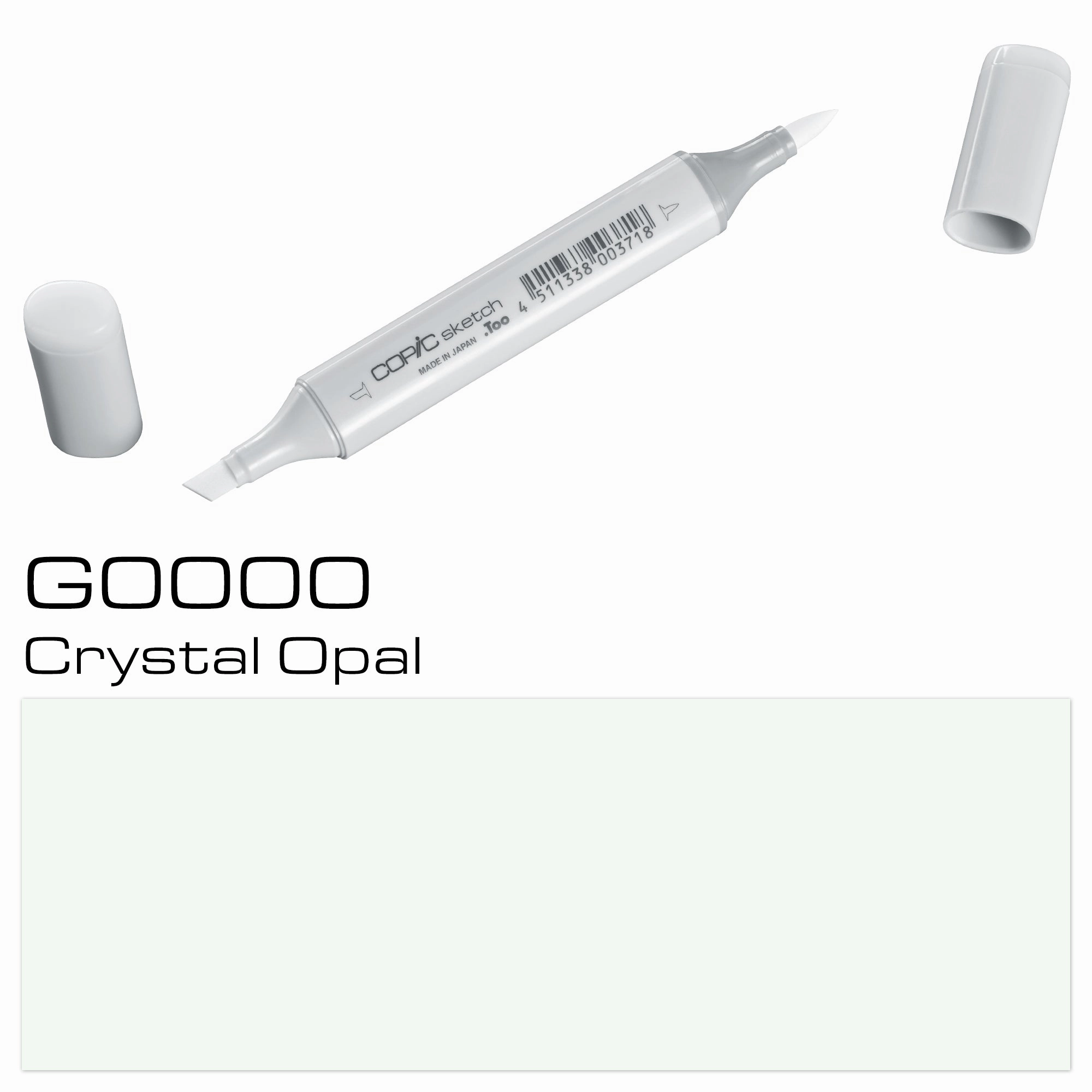 COPIC Sketch Coloured Marker Pen - (G-0000) Crystal Opal, For Art & Crafts, Colouring, Graphics, Highlighter, Design, Anime, Professional & Beginners, Art Supplies & Colouring Books