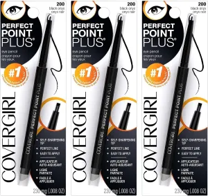 Cover Girl 63222 200blkonx Black Onyx Perfect Point Eyeliner Pencil