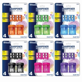 Dual Blade 2 Sharpener   2 Round Receptacle Sharpener