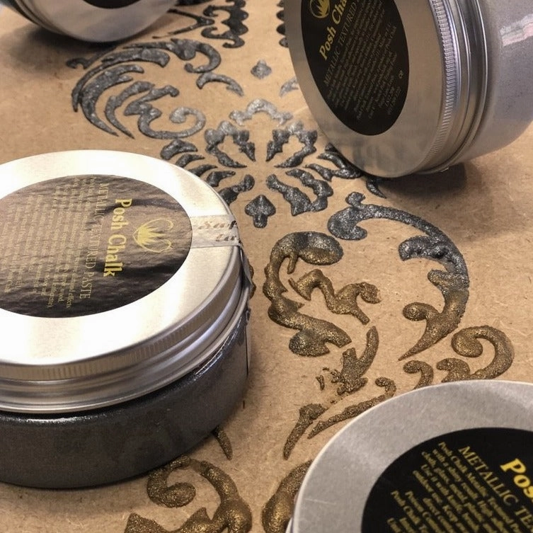 Effektpaste | Posh Chalk Metallic - Pearl Silver