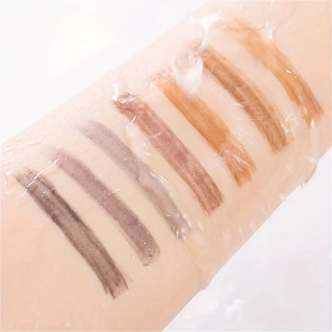 Haozhuang Eyebrow Pencil, 2PCS Haozhuang Pull Eyebrow Pencil, Haozhuang Waterproof Long Lasting Eyebrow Pencil, Haozhuang Microblading Eyebrow Pen, Haozhuang Make Up Eyebrow Pen (Black)