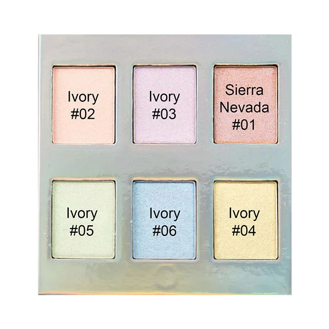 Holographic Highlighter Palette