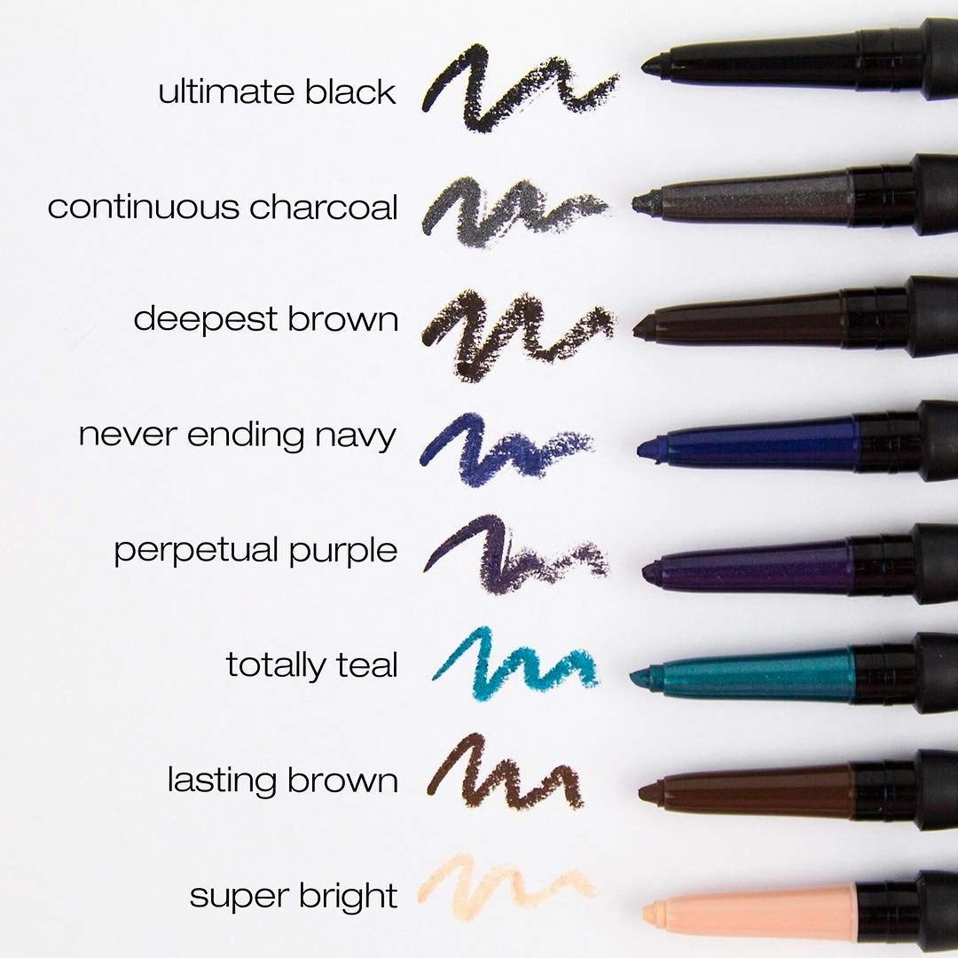 L.A. Girl Ultimate Intense Stay Auto Eyeliner, Ultimate Black, 0.01 oz. (Pack of 3)