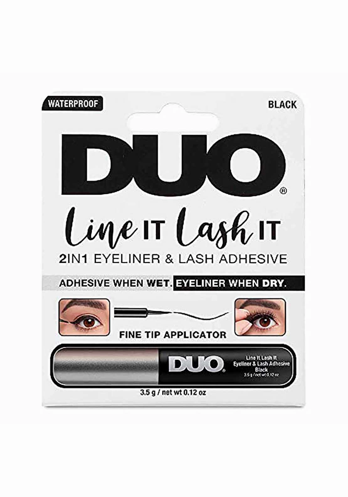 Line It Lash It Dark Adhesive