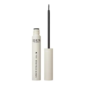 Liquid Eyeliner Kol - Imparts A Rich Satin Black Colour Payoff - Vegan, Water-Resistant Formula Infused With Highly Purified Mineral Pigments - Quick-Dry Texture - 0.19 Oz