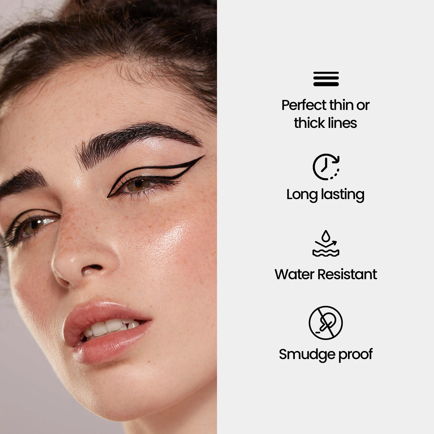 Liquid Eyeliner Pen - Long Lasting, Jet Black | 1ml
