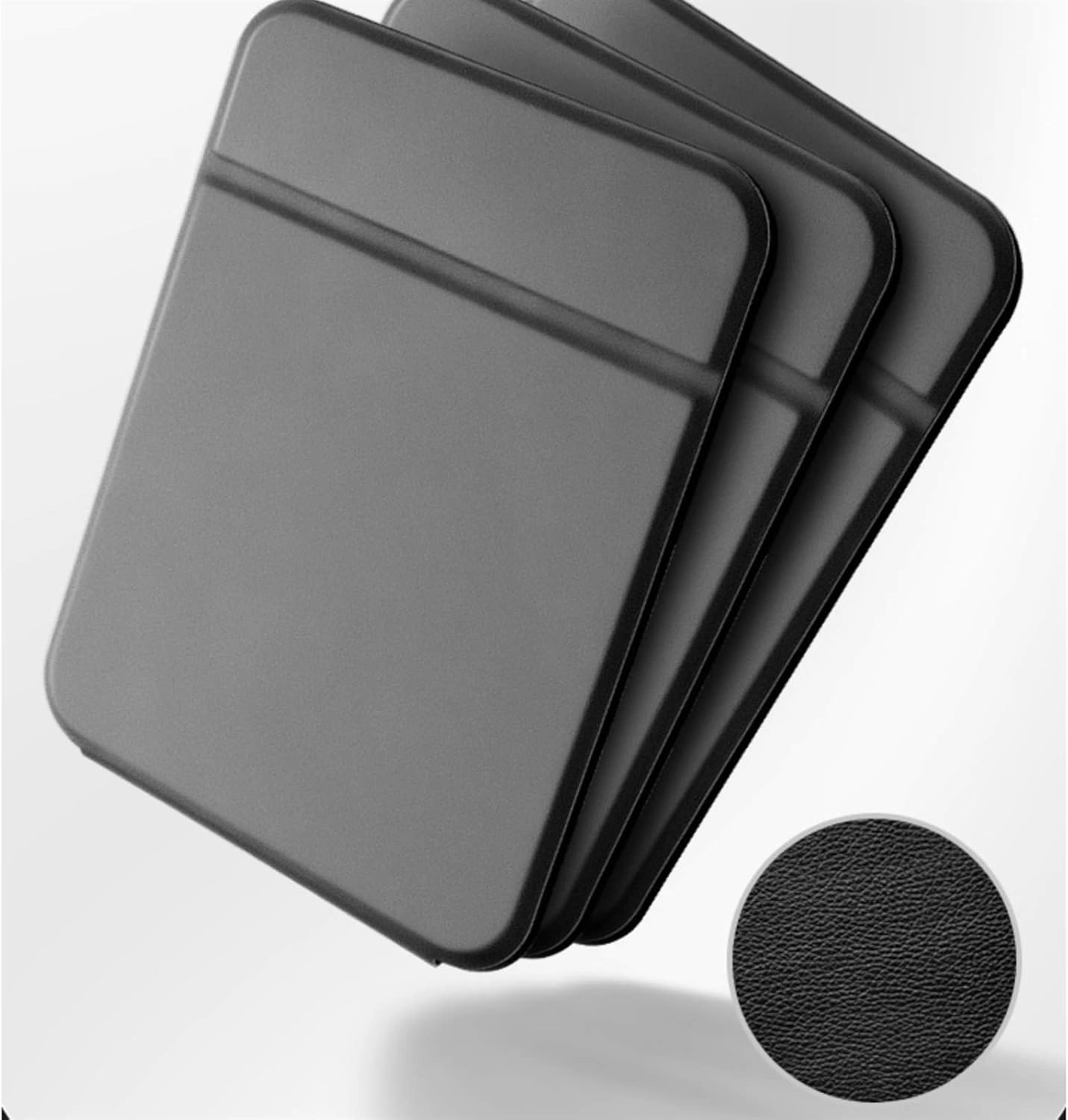 Makeup Mirror Desktop Foldable Makeup Mirror Home Portable Simple Large Desktop Makeup Mirror High-Definition Makeup Mirror Lighted Makeup Mirror(Black,Small)