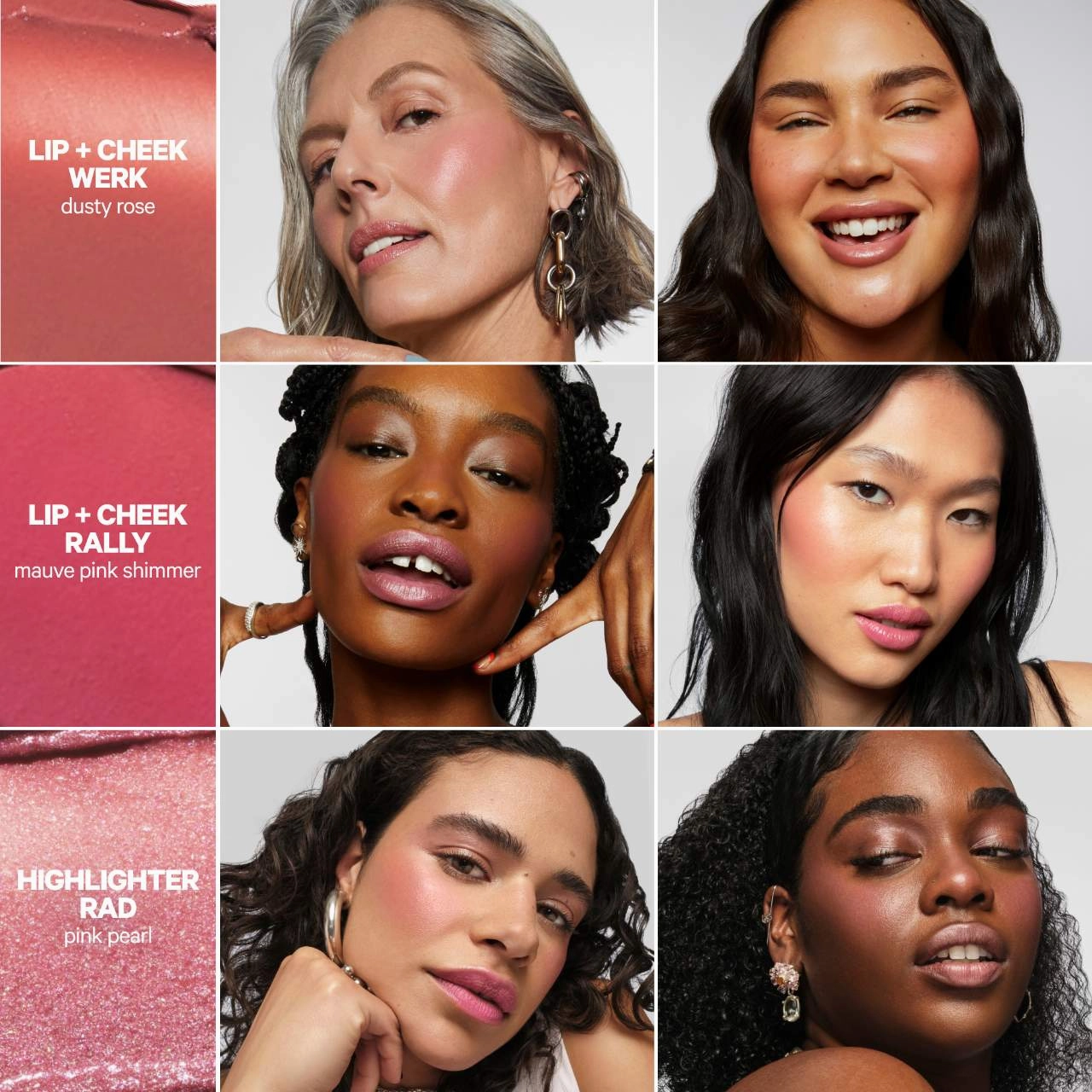MILK MAKEUP - Sticks Party Mix Cream Blush   Highlighter Set