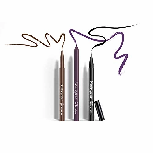Neutrogena Smokey Kohl Eyeliner with Antioxidant Vitamin E, Water-Resistant & Smooth-Gliding Eyeliner Makeup, Rich Plum, 0.014 oz
