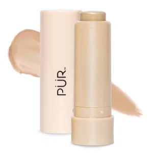PÜR Silky Tint Creamy Multitasking Highlighter Stick with Peptides, You Go Pearl - Highlighting Stick with Natural, Healthy-Looking Glow & Ultra-Creamy Finish - Professional Makeup