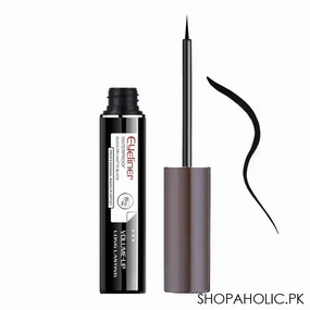 Rivaj UK Quick Dry Matte Waterproof Fusion Eyeliner, Black