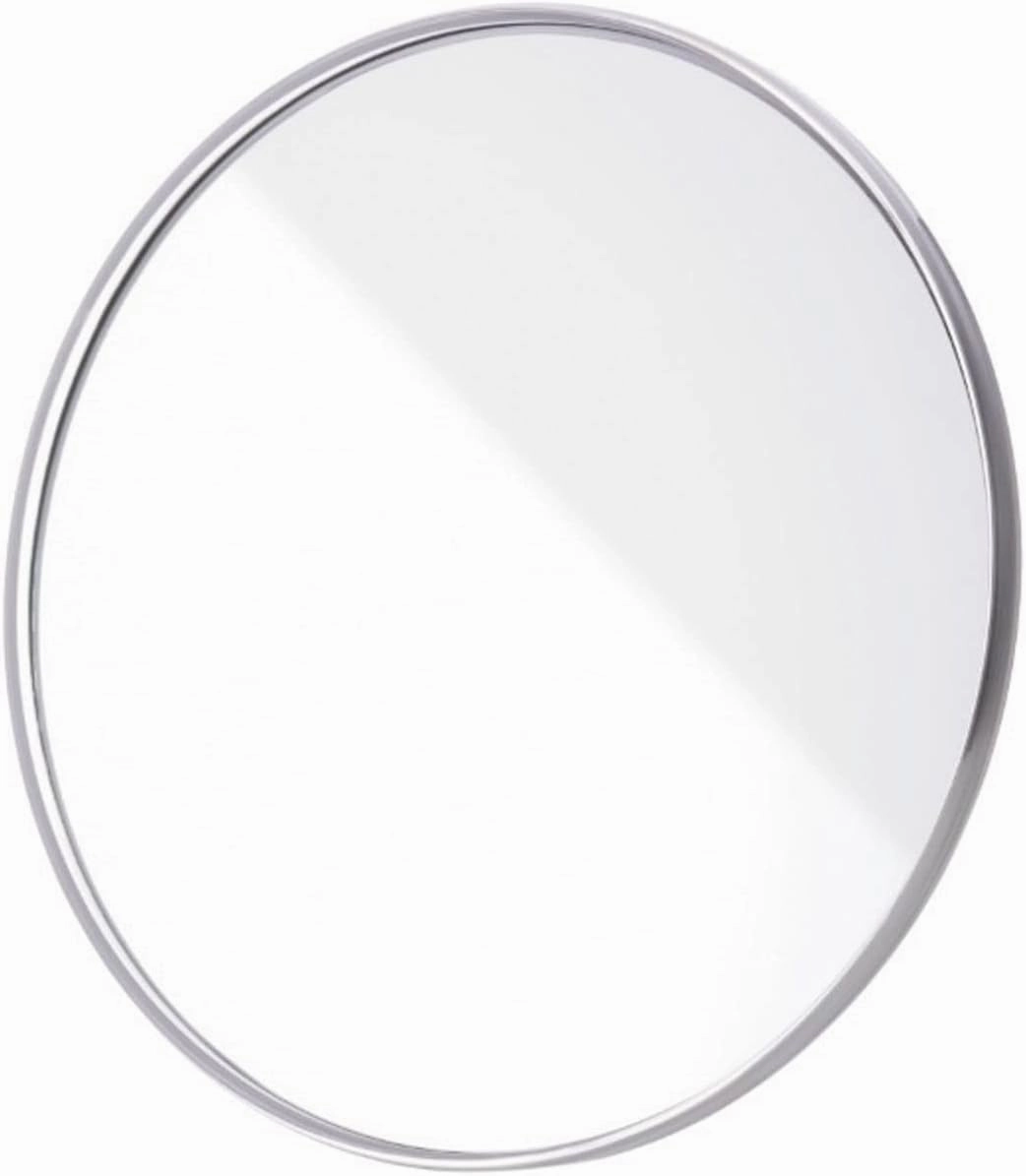 Vanity Mirror Makeup Mirror Magnifying Mirror Cups Cosmetics Round Mirror Magnification (Silver)