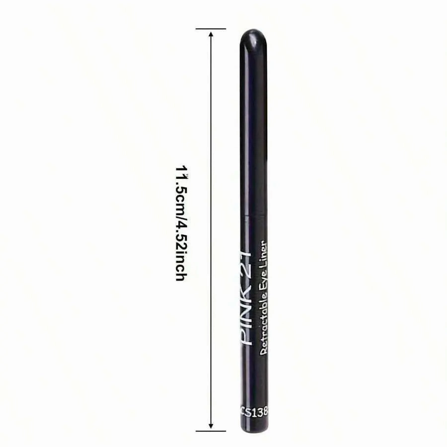 Waterproof Black Eyeliner Pencils-Smudge-Proof, Long-Lasting &Beginner-Friendly Eye Makeup